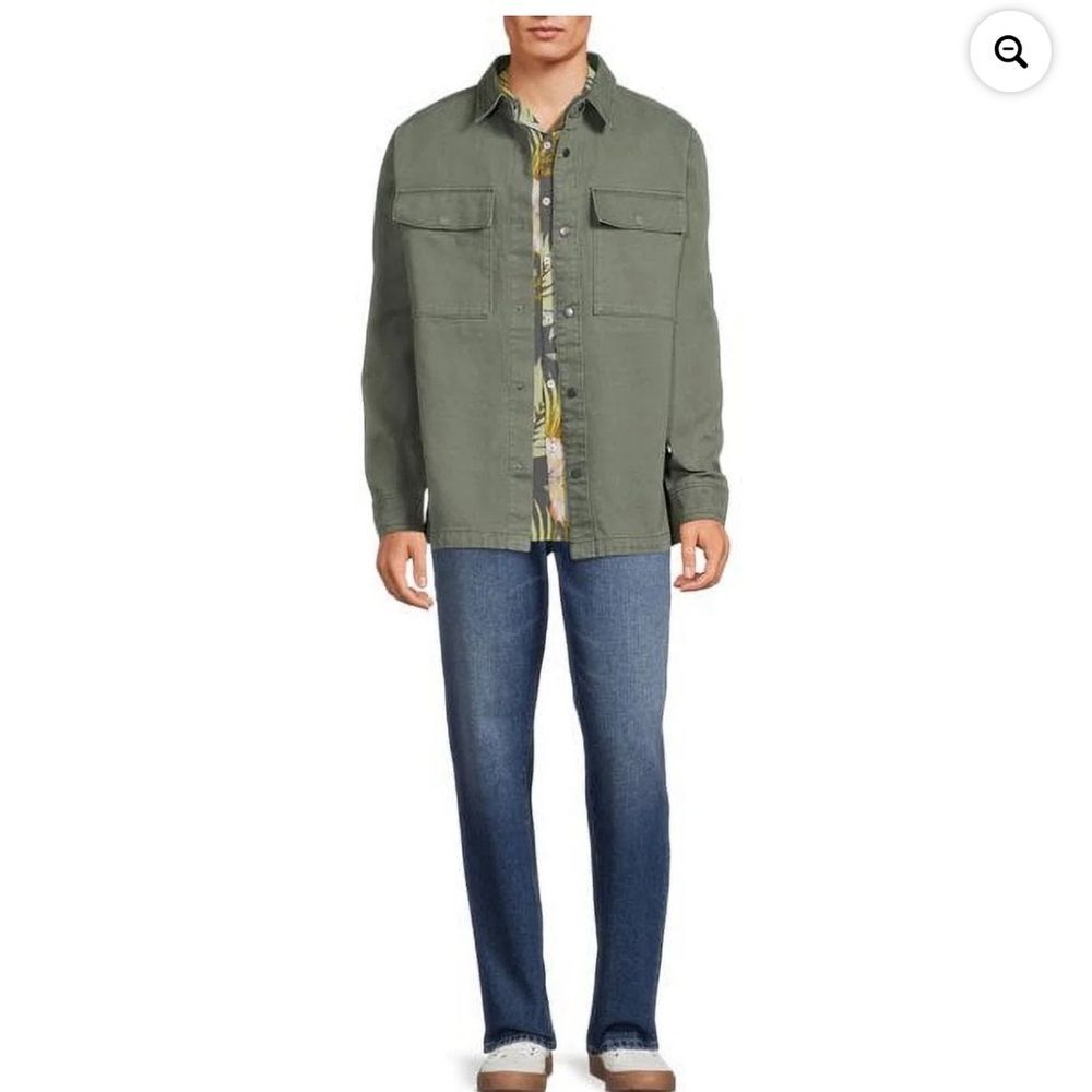 Men's Loose Fit Corduroy Utility Pants and Twill Shirt Jacket (complete outfit.) - Picture 4 of 11